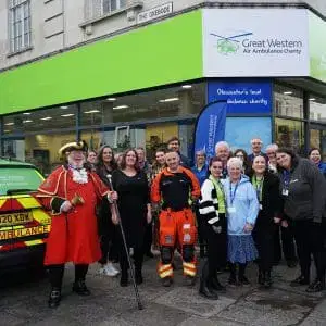 On 14 March Great Western Air Ambulance Charity (GWAAC) opened the doors to its second shop in the heart of Gloucester.