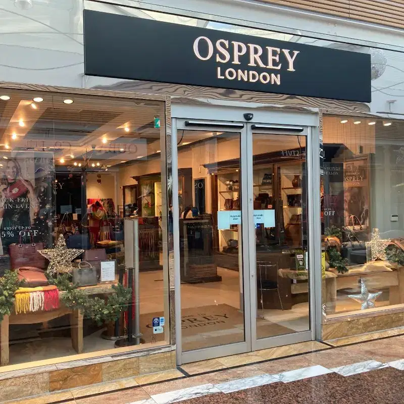 Osprey Outlet store Gloucester BID Business Improvement District