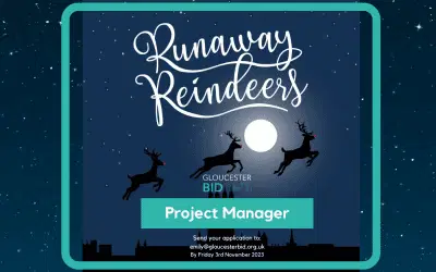Gloucester BID Seeks Enthusiastic Reindeer Project Manager for Christmas Campaign