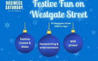 Gloucester BID Brings Festive Fun to Westgate Street for Small Business Saturday