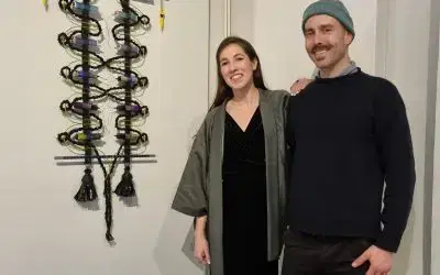 Iconic sculpture lights up Gloucester on World Happiness Day