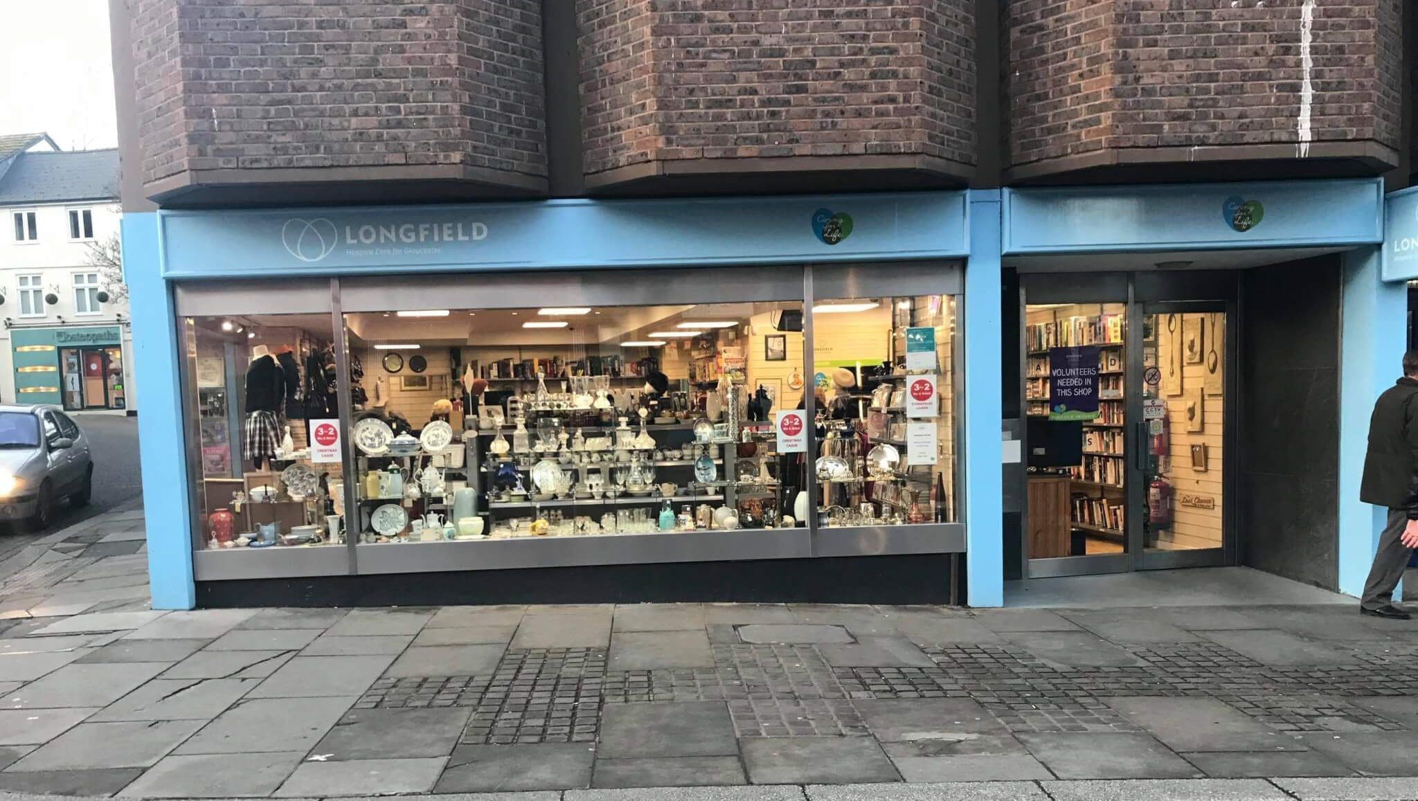 Longfield Charity Shop Gloucester BID Business Improvement District