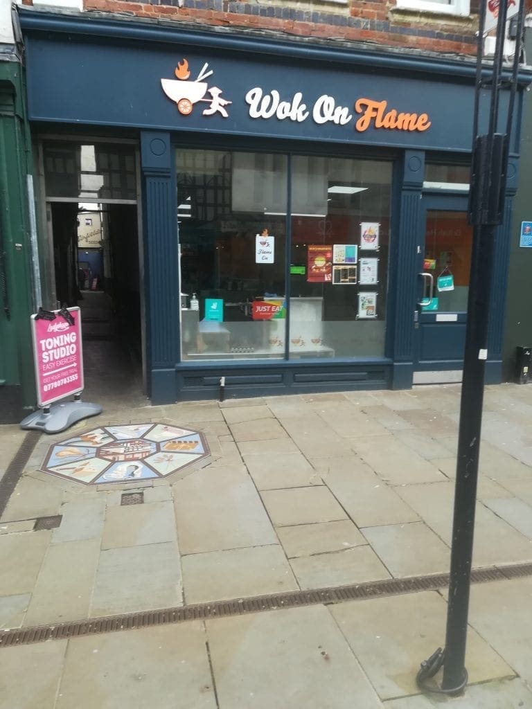 Wok on Flame