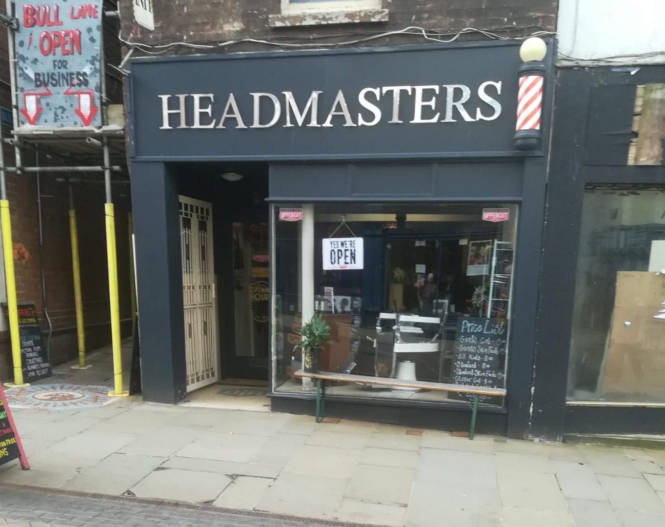 Headmasters Barbers Gloucester BID Business Improvement District