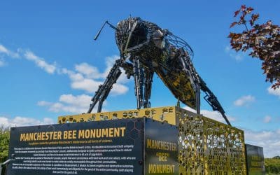 Thought-provoking sculpture buzzes into Gloucester