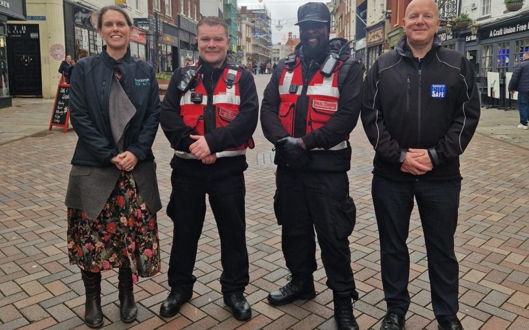 Gloucester City Safe and Gloucester BID Collaborate with Police and Partners for  Business Crime Awareness Week