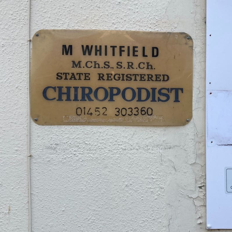 M Whitfield - Chiropodist