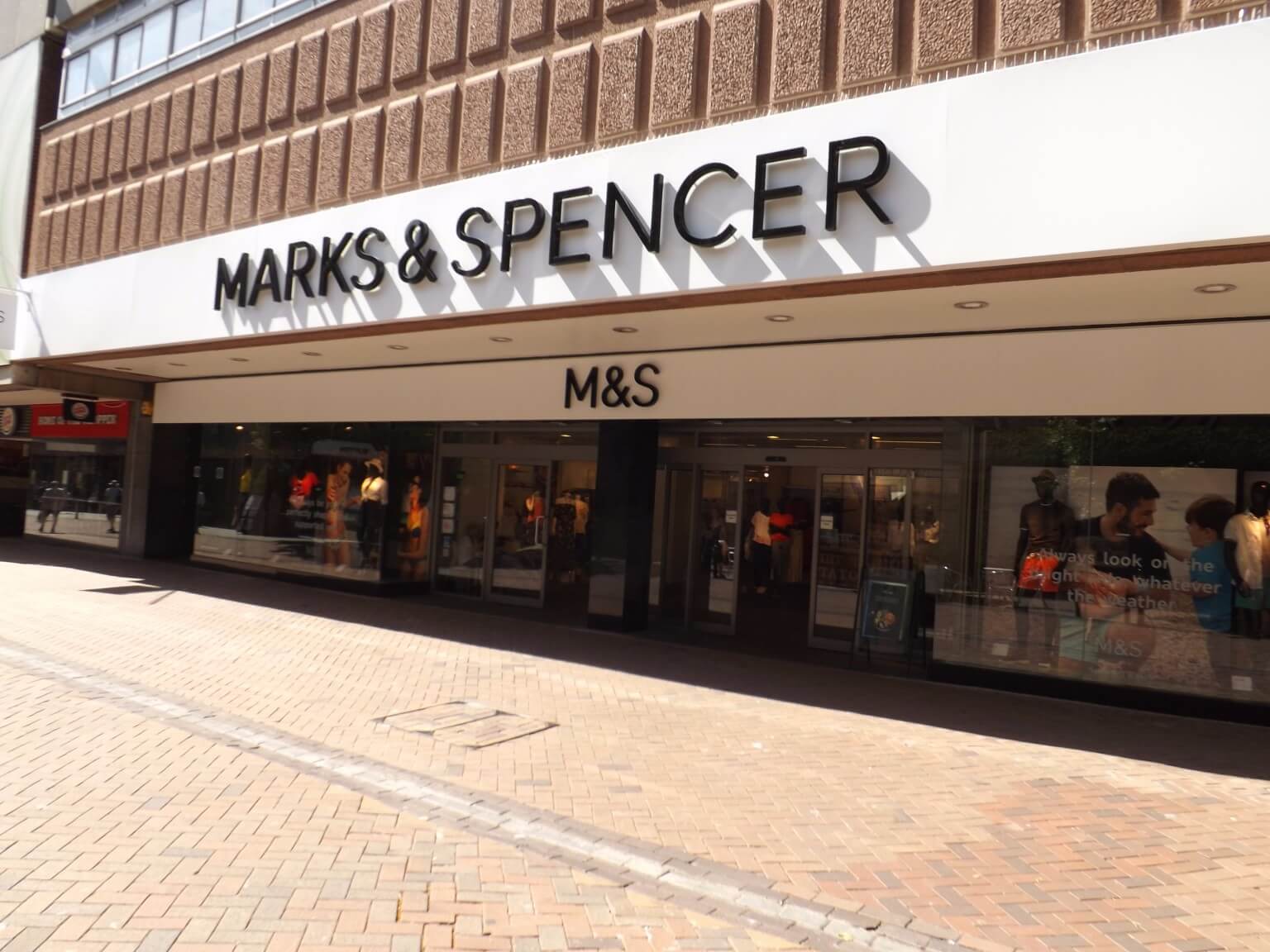 Marks and Spencers Gloucester BID Business Improvement District