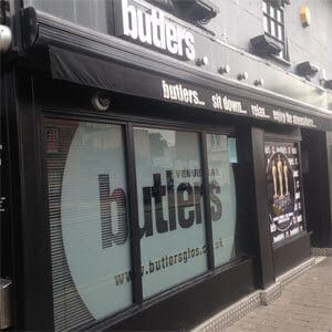Butlers Wine Bar Eastgate Street Gloucester Four Gates