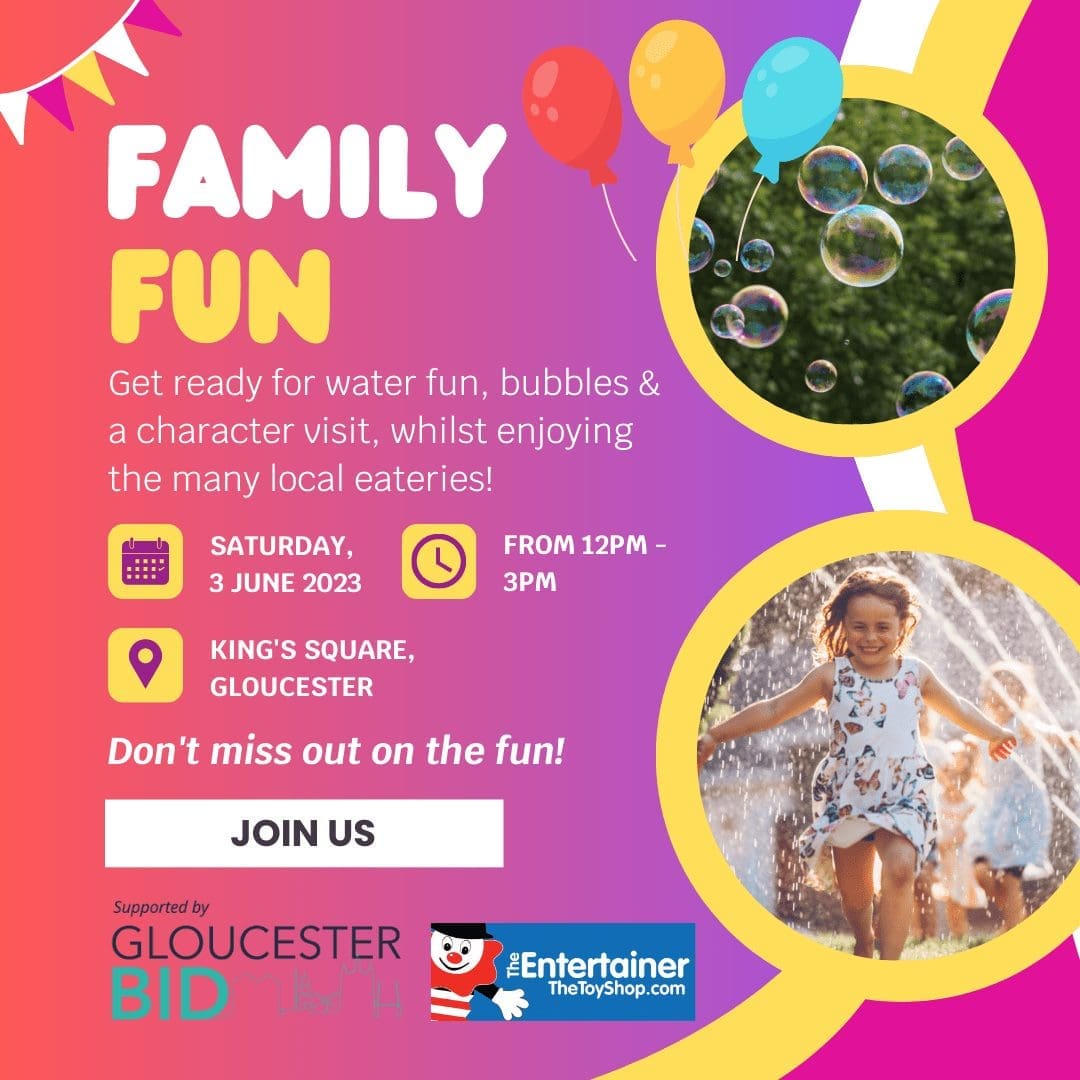 Family Fun at Kings Square this Saturday!