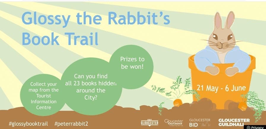 Glossy the Rabbit’s Book Trail