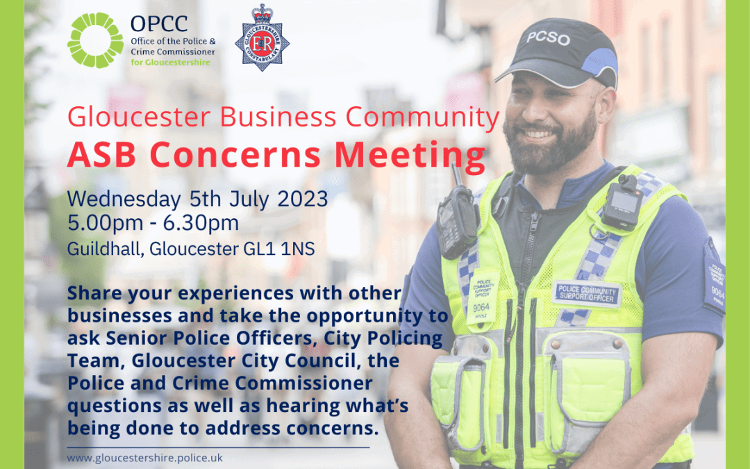 Gloucester Business Community:  ASB Concerns Meeting