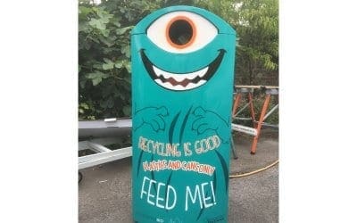 Recycling Bin unveiled on Southgate Street