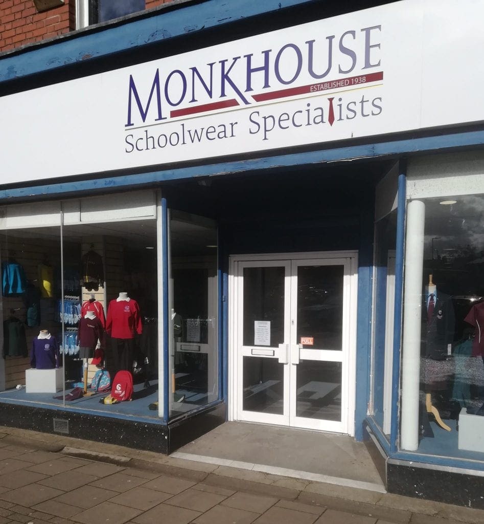 Monkhouse Schoolwear Specialists