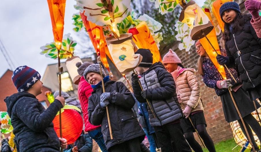 Gloucester’s Festive Lantern Procession
