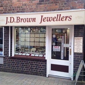 J.D.Brown Jewellers Northgate Street Gloucester Four Gates