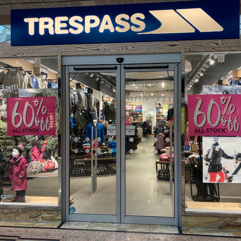 Trespass - Outlet store