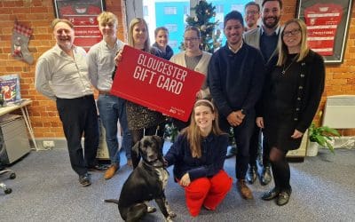 ‘Keep spend local’ urge Gloucester firm as they share festive reward!