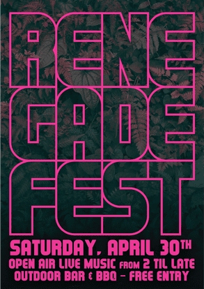 RENE:GADE FEST 30th April