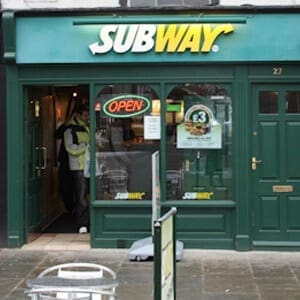 Subway Southgate Street Gloucester Four Gates