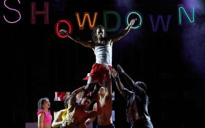 Showdown: A high-energy, satirical circus show about our obsession with winning where the audience votes for their favourites.