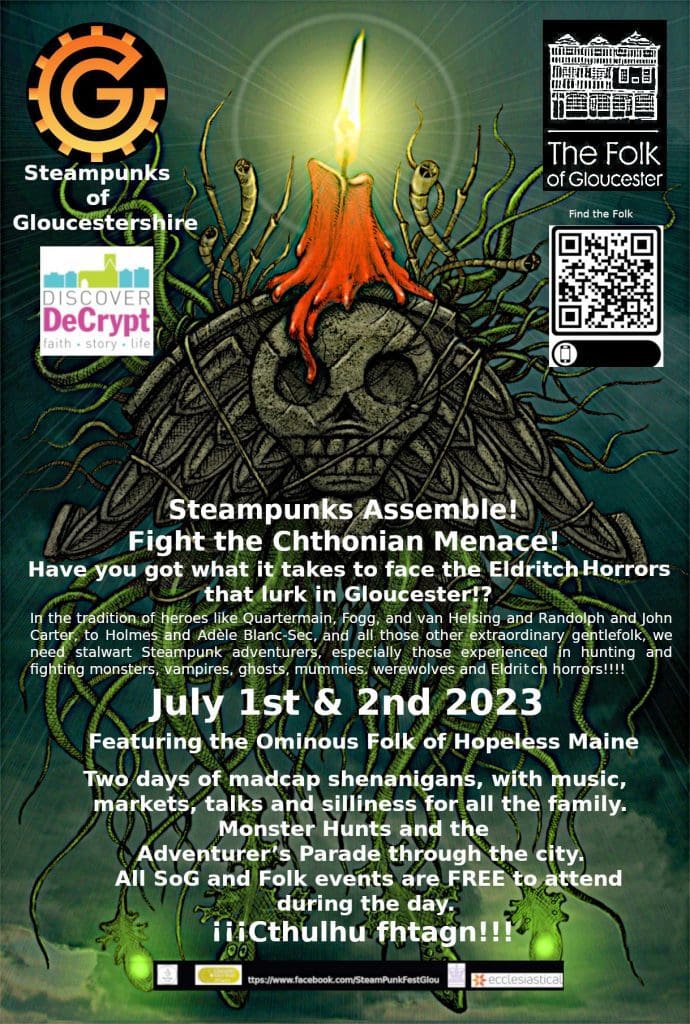 Steampunks of Gloucestershire: 1st & 2nd July 2023