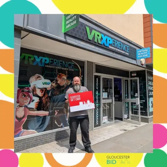 This Independents Week we are celebrating Gloucester’s amazing local businesses! 🎉

Spotlight: VRXperience 🛍️✨

Step into a world of endless excitement and adventure with VRXP, your gateway to the ultimate Virtual Reality Experience in Gloucester!

🌟 Indie Week Offer: Buy One, Ride Two deal on our thrilling 9D VR Roller Coaster! Normally £5 per person, you and a friend can both ride for just £5 total – it’s like getting a ride for free! No booking needed – just visit us during the event and quote “Independents Week” to claim the offer. Subject to availability.

📍Find them at 52 – 56 Southgate Street, Gloucester

@vrxpuk 

Let’s show some love to our independents this week because every purchase makes a difference!

Find out more about Independents Week 2025 on our website.

#IndependentsWeek #IndieWeek #SupportLocal #LoveLocal #IndependentBusiness #LoveGloucester #ShopGloucester