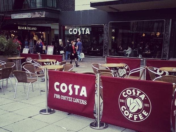 Costa Coffee- King's Walk Branch